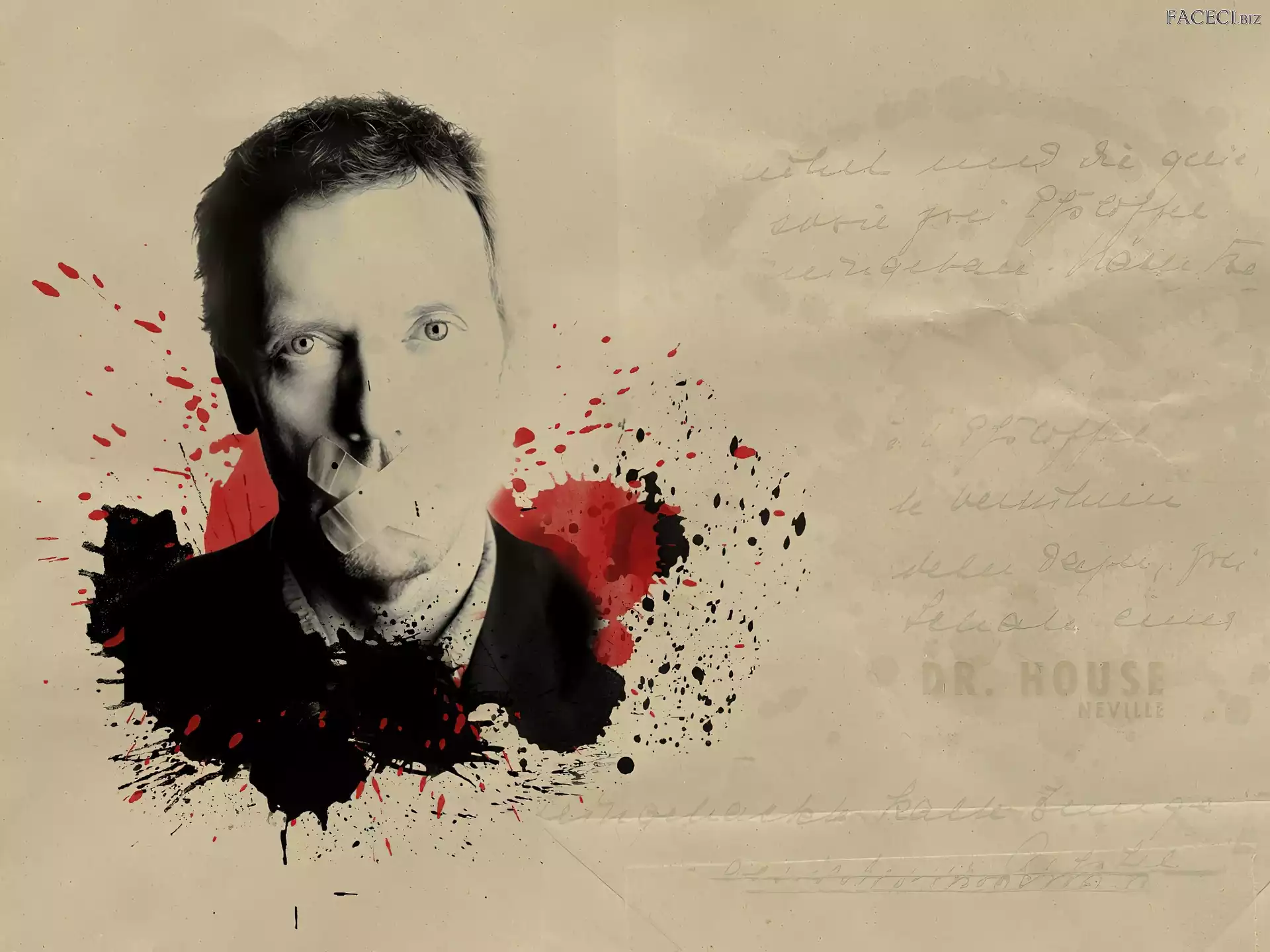 Hugh Lauriego, Dr. House, Buzia